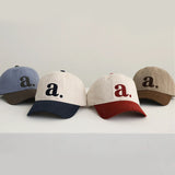 AIDASE  -  Men's Two-Tone Baseball Cap Curved Trucker Cap Embroidered Hat Adjustable Fitted Hat for Women aidase-shop