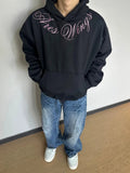 AIDASE  -  American Goth Letter Printed Pullover Hoodies Man Pullover Hip Hop Fashion Oversized Hooded Sweatshirts Y2K Streetwear Hoodie aidase-shop
