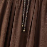 AIDASE  -  Men Wide Leg Pants Drawstring Joggers Oversize Pleated Casual Trousers Men Streetwear Vintage 2025 Male Long Pants S-5XL aidase-shop