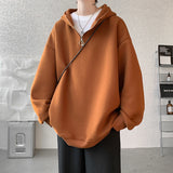 Aidase High Quality Turtleneck Hoodie Zipper Pullovers Streetwear Hip Hop Hooded Sweatshirt Men Clothing Korean Couples Harajuku Coat aidase-shop