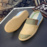 AIDASE  -  Espadrilles Men Breathable Casual Shoes Canvas For Men Flat Boat Sneakers Man Classic lightweight  Men's Loafers Linen Fisherman aidase-shop
