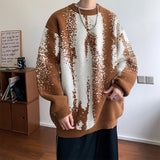 Aidase Winter Sweaters Men Warm Retro Knitted Pullovers Men Oversized Streetwear Loose Long Sleeved Sweaters Mens Jumper Clothes aidase-shop