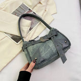 AIDASE  -  Retro Niche Abandoned Earth Bag for Women's New Popular Commuting Handbag Single Shoulder Underarm Bag for Work Carrying Bags aidase-shop