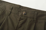 AIDASE  -  Fashion Spring Summer New Men's Solid Color Comfortable Casual Simple All Match Business Casual Old Money Style Long Pants aidase-shop