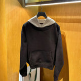 Aidase Male Hoodie New In Men's Hooded Sweatshirt Winter Solid Cotton Loose One Piece Clothing Deals Novelty And Aesthetic Autumn Warm