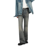 AIDASE  -  New American Fashion Men's Jean Trousers Vintage Retro Highsreet Washed Cotton Retro Blue Men Jeans Trendy Straight Leg Trousers aidase-shop