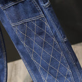 AIDASE  -  Vintage High Street Hip Hop Jeans For Men Spring Autumn Loose Wide Leg Big Pocket Overalls Trendy Neutral Denim Cargo Pants aidase-shop