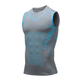 Aidase Compression Tank Top Men Gym Shirt Sleeveless Quick Dry Printing Sportswear Male Fitness Bodybuilding Vest Workout Muscle Top aidase-shop