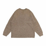 Aidase Mens Sweater Harajuku Foreign Solid Color Knitted Sweater Winter American Vintage Luxurious Lazy Hoodie Men's Clothing Unisex aidase-shop