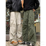 AIDASE  -  American Style Loose Straight Leg Workwear Pants Men's Casual Trousers Vintage Design Sensation for Men And Women