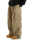AIDASE  -  Fashion Work Pants Men Casual Wide-Leg Sweatpants Loose Lightweight Cargo Trousers American Style Hiphop Streetwear Pants Male aidase-shop
