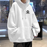 AIDASE  -  Spring Autumn Trendy Loose Hoodie Men Winter Thickened Fleece Lined Oversize Jacket for High School Students And Youth aidase-shop