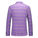 Aidase Fashion New Men Leisure Boutique Business Plaid Striped Suit Vest Pants 3 Pcs Set Casual Dress Blazers Jacket Coat Trosers aidase-shop