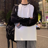 25.44Aidase Long Sleeve T-shirts Men American Streetwear Teens M-3XL Couple Clothes Baggy Tops Fashion Minimalist Students Casual aidase-shop