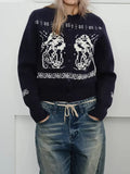 AIDASE  -  Vintage Mens And Womens Sweatercoats Spring Autumn Unisex Casual Zipper Knitted Cardigan Men Outdoor Casual Sweater Jacket Coat aidase-shop