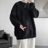 Aidase Fashion Mens Sweaters Woolen Streetwear Knitted Pullovers Size M-8XL aidase-shop