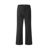 AIDASE  -  American Style New Fashion Men's Solid Color Casual Trendy Simple Basic Loose Flare Trousers Female Bottom Clothes Pants aidase-shop