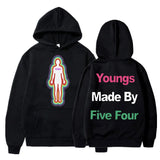 Skeleton Thermal Imaging Graphic Print Hoodie Men's Hip Hop Streetwear Men Women Fleece Cotton Hoodies Unisex Fashion Sweatshirt aidase-shop
