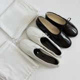AIDASE  -  New Retro Women's Shoes Exquisite Soft Leather Casual Shoes for Woman Fashion Ballet Flats Shoe Designer Shoes Zapatos De Mujer aidase-shop