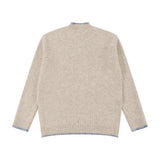 AIDASE  -  Men's Sweater Crew Neck Button Decoration Business Casual Soft Breathable Wrinkle resistant Loose Minimalist Versatile Pullover aidase-shop