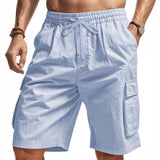 AIDASE  -  Cross-border American outdoor loose tactics men's multi-pocket tooling casual sports beach shorts aidase-shop