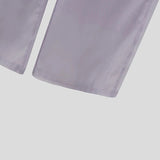 AIDASE  -  Men Pants Mesh Patchwork See Through Pleated Casual Trousers Men Sexy Loose Streetwear Fashion Unisex Long Pants S-3XL aidase-shop