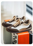 AIDASE  -  New Men Retro Color Matching German Training Shoes, Breathable Soft Bottom Lightweight Casual Sports Footwear aidase-shop