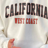 S-3Xl Men Clothing Sweatshirt Casual Men's Pullovers Letter Printting Teens Hoodies Round Neck Long Sleeve Streetwear Tops aidase-shop