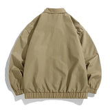 AIDASE  -  Fashion Casual Coat Lapel Collar Technology Fabric Windproof Breathable Rainstorm-level Waterproof Stylish Printed Features Coat aidase-shop