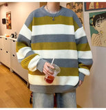 AIDASE  -  Gray Open Cardigan Men's Loose Lazy Style Knitted Sweater Autumn Trendy Brand Casual Loose Fit Winter Comfortable Top aidase-shop