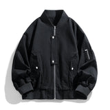 AIDASE  -  High Quality Spring American Style Trend Denim Jackets Men 100%Cotton Male Bomber Jacket Fashion Loose Zippers Outwear Coat Man aidase-shop