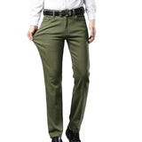AIDASE  -  Star Boy Male Jeans Regular Fit Stretch Knit Denim Jeans Straight Leg Casual Pants For Men aidase-shop