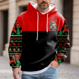 AIDASE  -  Fashion Christmas Print Hoodies Pullover For Men Long Sleeve Casual Warm Sweatshirts Large Sized Work Sport Wears Outdoor aidase-shop