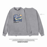 Aidase Night Sky Graphic Men Sweatshirts Suede Hip Hop Harajuku Clothes Trendy Spring New Brand Pullovers Male Long Sleeve Autumn Hoody aidase-shop