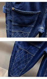 AIDASE  -  Vintage High Street Hip Hop Jeans For Men Spring Autumn Loose Wide Leg Big Pocket Overalls Trendy Neutral Denim Cargo Pants aidase-shop