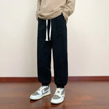 AIDASE  -  Spring Autumn New Style Loose Leisure Pants Loose Bound Foot Cover Meat High Comfortable Breathable Soft Fabric Toned Downpants aidase-shop