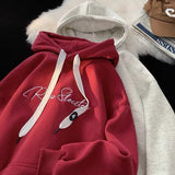 29.95Aidase Men Hoodie Letter Printed Long Sleeve Autumn Sweatshirts Goth Fashion Y2K Vintage Hoodies Streetwear Fleece Pullover Hoody aidase-shop
