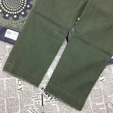 AIDASE  -  Pure Cotton Casual American Retro Faded Cleanfit Slim Fit Khaki een Work Pants Long Trousers Men Straight Cut Regular aidase-shop