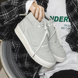 AIDASE  -  Platform Breathable Men's Casual Shoes Ice Silk Cloth Walking Shoes Slip-on Lazy Shoes Lightweight Driving Shoes Comfort Flats aidase-shop