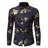 AIDASE  -  New Casual and Stylish Long-Sleeve Shirt Jacket Men's Long-Sleeve Shirt Trendy Printed Top aidase-shop