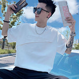 Aidase Top T Shirt for Men Man Tee Shirts Green Plain Slim Fit Clothing Streetwear Alphabet Rock Ordinary Katoen Hip Hop Cheap New In S