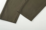 AIDASE  -  Fashion Spring Summer New Men's Solid Color Comfortable Casual Simple All Match Business Casual Old Money Style Long Pants aidase-shop