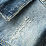 Aidase Men's Vintage Denim Jacket Autumn New Korean Fashion Jean Coat Streetwear Male Casual Loose Jacket Plus Size 4XL 5XL
