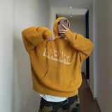 AIDASE  -  Unisex Knitting Hoodies Autumn Winter New Retro Lazy Sweater Hooded Heavyweight Soft Cozy Loose Drapey Men's Knit Outerwear aidase-shop