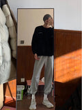 AIDASE  -  American Sle ey Sweatpants for Men Autumn Sports Fitn Training Casual Pants Straight Leg Long Pants Youth Faion aidase-shop