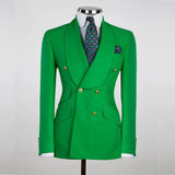 Aidase Men's Jacket Single Double Breasted Solid Color Casual Shawl Lapel Slim Suit Elegant Formal Wedding Prom Blazer Custom Made aidase-shop
