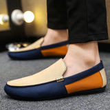 AIDASE  -  New Spring Summer Men's Casual Shoes Plus Size Moccasins Trendy Slip-On Lazy Shoes Lightweight Driving Footwear aidase-shop