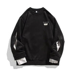 AIDASE  -  New Autumn/Winter Fashion Brand Retro Design with Contrast Color Round Neck Loose and Versatile Handsome Men's Casual Sweater aidase-shop