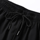 AIDASE  -  Summer New High Quality Ice Silk Men's Short sleeved Shorts Long Pants Casual Three piece Set Cool Breathable Outdoor Set aidase-shop