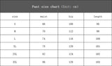 AIDASE  -  Vintage High Street Straight Jeans Men Half Elastic Waist  Loose Washed Denim Pants Four Seasons Fashion Wide-leg Trousers aidase-shop